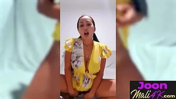 play Masturbación caliente después de posar al aire libre y la adolescente de grandes tetas joon mali se complació