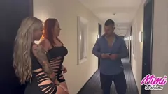 play Trio à l'hôtel : des filles latines et asiatiques font une pipe et une giclée intenses lors d'une rencontre interraciale avec Duncan Saint à grosse bite