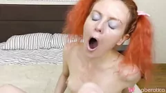 play Solo Redhead Eva Strawberry Wet Pussy Playtime in 4K